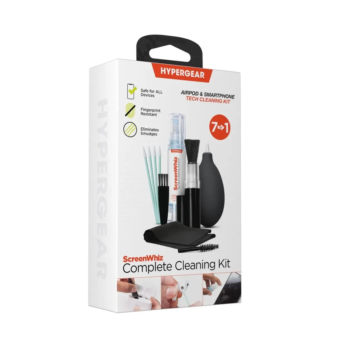 HyperGear ScreenWhiz 7-in-1 Tech Cleaning Kit - Best Cleaning Solution for All DevicesMobile & Laptop Accessoriesecody