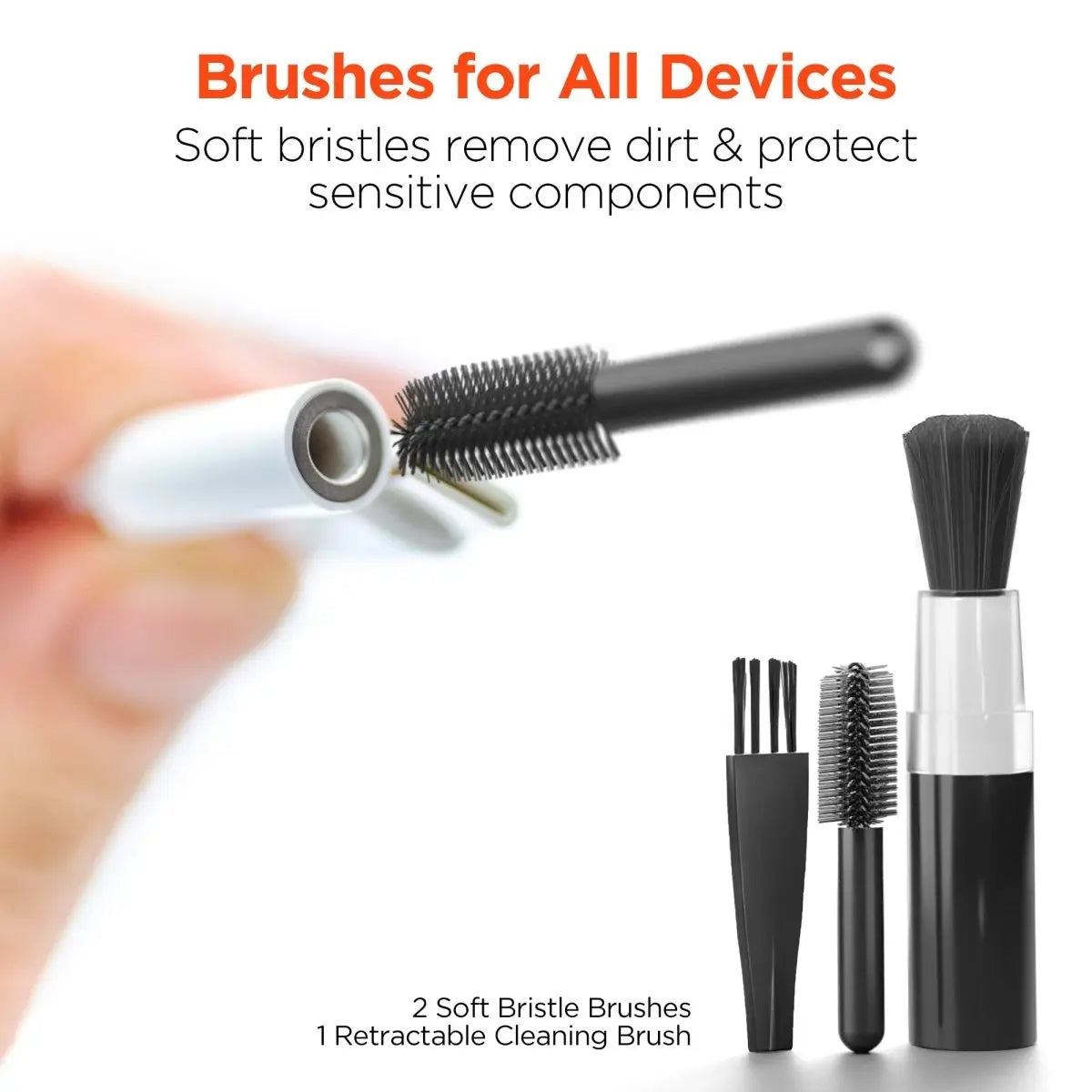 HyperGear ScreenWhiz 7-in-1 Tech Cleaning Kit - Best Cleaning Solution for All DevicesMobile & Laptop Accessoriesecody