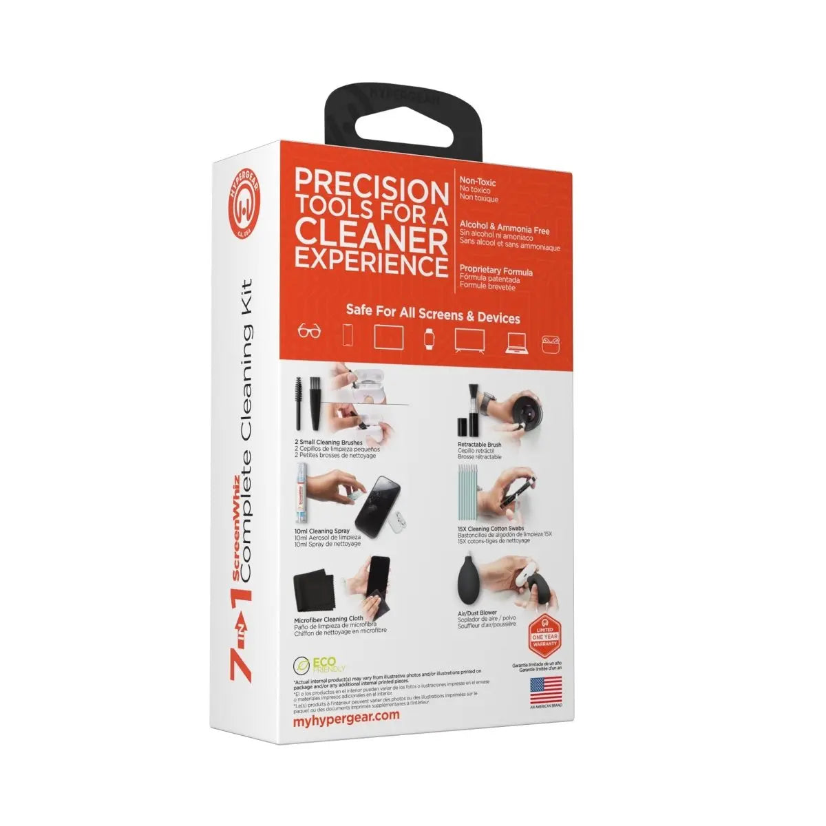 HyperGear ScreenWhiz 7-in-1 Tech Cleaning Kit - Best Cleaning Solution for All DevicesMobile & Laptop Accessoriesecody